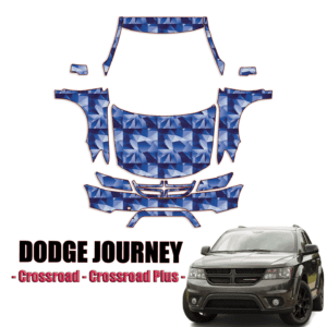 2014-2024 Dodge Journey Pre Cut Paint Protection PPF Kit – Full Front + A Pillars + Rooftop