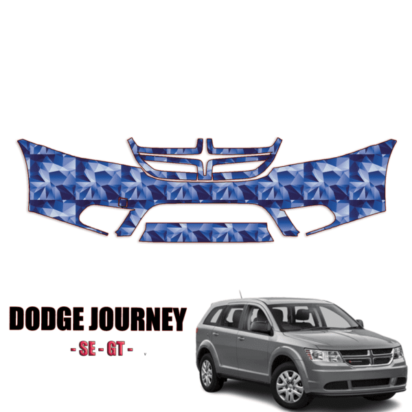 2016-2019 Dodge Journey Precut Paint Protection PPF Kit – Front Bumper