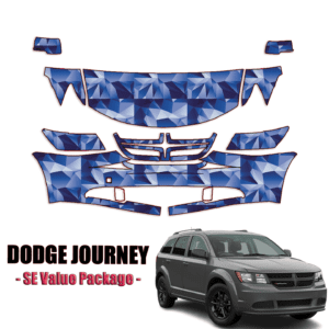 2014-2019 Dodge Journey Precut Paint Protection PPF Kit – Partial Front