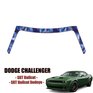 2019-2023 Dodge Challenger Paint Protection Kit A Pillars+Rooftop
