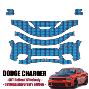 2020-2022 Dodge Charger Precut Paint Protection PPF Kit – Partial Front