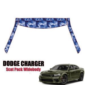 2020-2023 Dodge Charger – Scat Pack Widebody Precut Paint Protection Kit – A Pillars + Rooftop