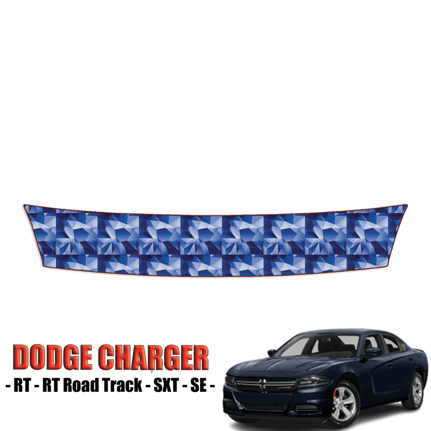 2015-2023 Dodge Charger RT Precut Paint Protection Kit – Bumper Step