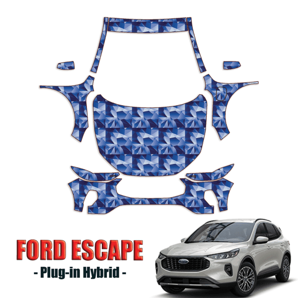 2023-2024 Ford Escape Hybrid Precut Paint Protection Kit – Full Front+