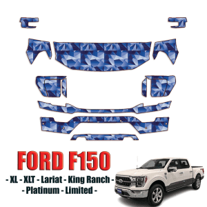 2021-2024 Ford F150 Precut Paint Protection PPF Kit – Partial Front