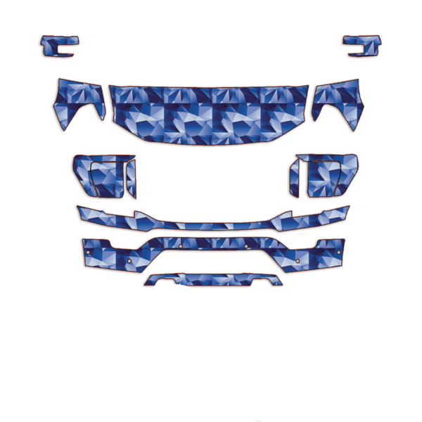 2021-2025 Ford F150 Precut Paint Protection PPF Kit – Partial Front