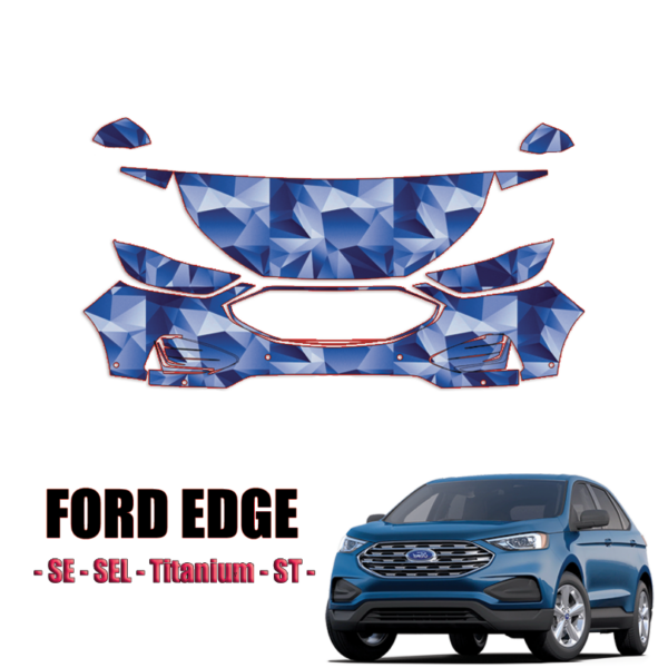 2019-2024 Ford Edge Precut Paint Protection Kit – Partial Front