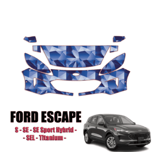 2020 – 2022 Ford Escape Precut Paint Protection Kit – Partial Front