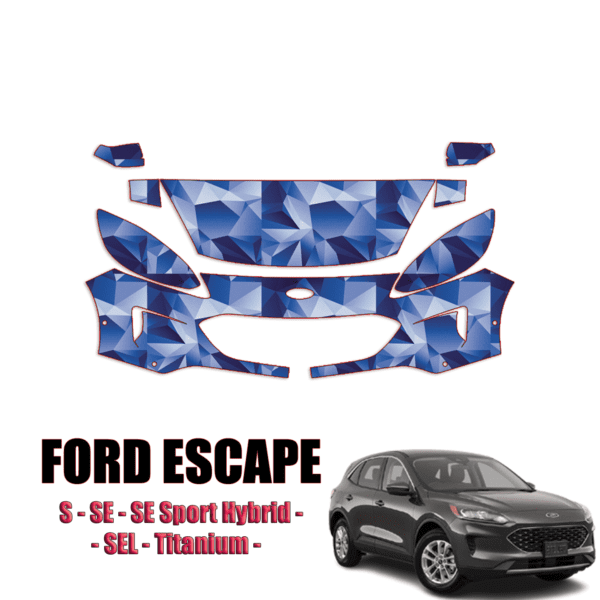 2020-2022 Ford Escape Precut Paint Protection Kit – Partial Front