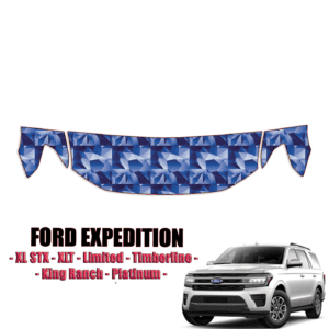 2022-2023 Ford Expedition – XL STX, XLT, Limited, Timberline, King Ranch, Platinum Precut Paint Protection Kit (PPF) – Partial Hood