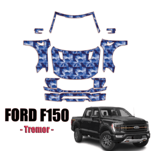 2021-2024 Ford F150 – Tremor  Pre Cut Paint Protection Kit-Full Front +A Pillars + Rooftop
