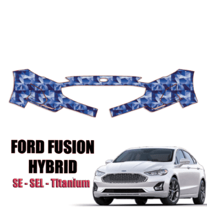 2019-2024 Ford Fusion – Hybrid Precut Paint Protection Kit – Front Bumper