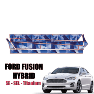 2019-2024 Ford Fusion – Hybrid Precut Paint Protection Kit – Rocker Panels