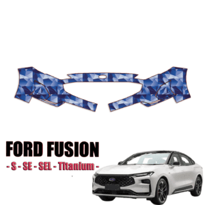 2019-2024 Ford Fusion-S, SE, SEL, Titanium Precut Paint Protection Kit – Front Bumper