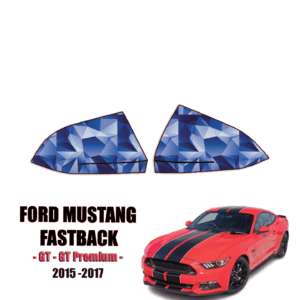 2015 – 2017 Ford Mustang Fastback – GT, GT Premium Precut Paint Protection Kit – Mirrors