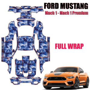  2021-2023 Ford Mustang Mach 1 Precut Paint Protection Kit – Full Wrap Vehicle