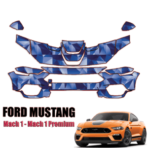 2021-2023 Ford Mustang Mach 1 Precut Paint Protection Kit – Partial Front