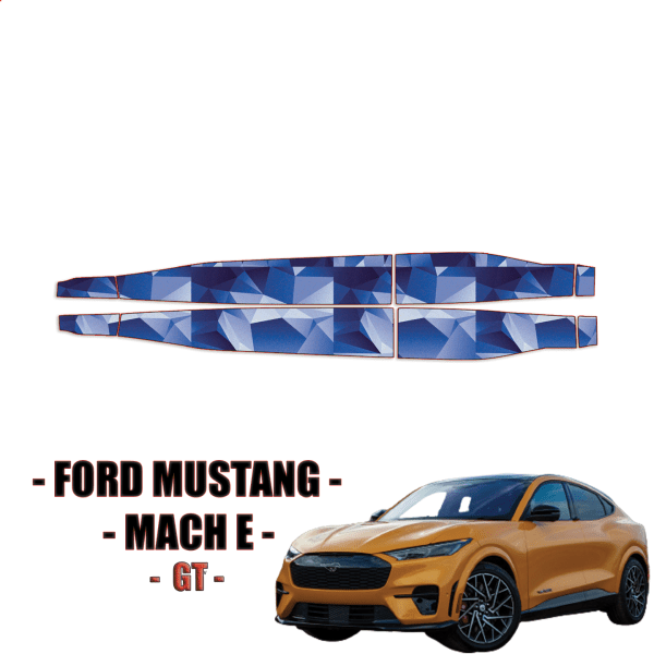 2021-2024 Ford Mustang Mach E GT Precut Paint Protection Kit – Rocker Panels