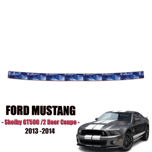 2013-2014 Ford Mustang – Shelby GT500 Precut Paint Protection Kit – Bumper Step