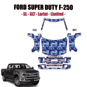 2020-2022 Ford F-250 Super Duty-XL, XLT, Lariat, Limited Pre Cut Paint Protection Kit – Full Front