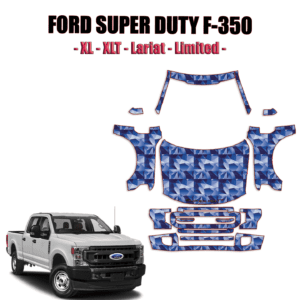 2020-2022 Ford F-350 Super Duty – XL, XLT, Lariat, Limited Pre Cut Paint Protection Kit – Full Front