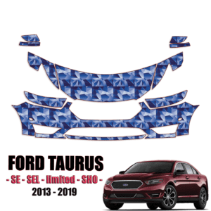 2013-2019 Ford Taurus – SE, SEL, Limited, SHO Pre Cut Paint Protection Kit – Partial Front