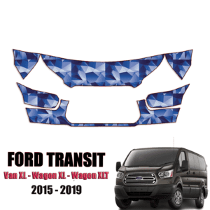 2015-2019 Ford Transit – Van XL, Wagon XL, Wagon XLT Pre-Cut Paint Protection Kit – Partial Front