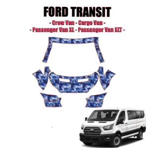 2020-2024 Ford Transit Van Precut Paint Protection Kit – Full Front+