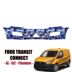 2019-2024 Ford Transit Connect – XL, XLT, Titanium Precut Paint Protection Kit – Front Bumper