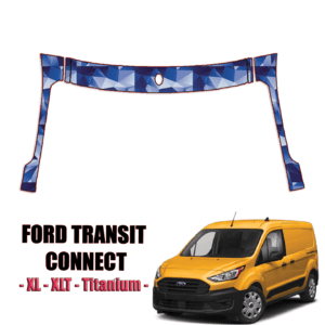 2019-2024 Ford Transit Connect – XL, XLT, Titanium Paint Protection Kit – A Pillars + Rooftop