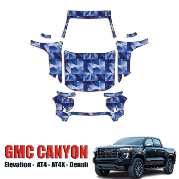 2023-2024 GMC Canyon Precut Paint Protection Kit – Full Front+