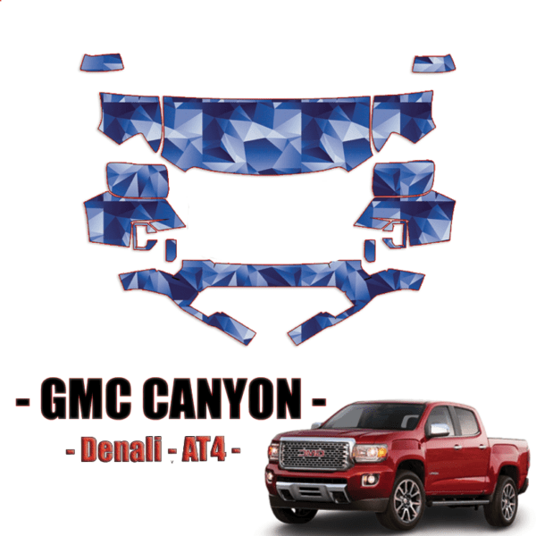 2021-2022 GMC Canyon Precut Paint Protection Kit – Partial Front