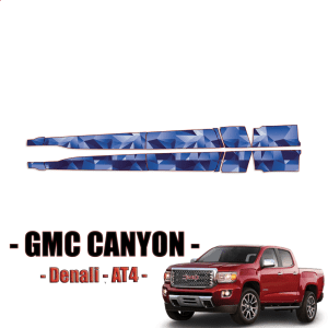 2021-2022 GMC Canyon Denali, AT4 Precut Paint Protection Kit – Rocker Panels
