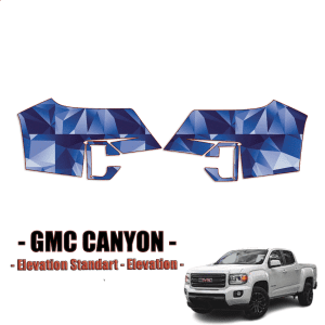 2021-2022 GMC Canyon Precut Paint Protection Kit – Front Bumper