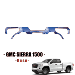 2019-2021 GMC Sierra 1500 Base Precut Paint Protection Kit – Rear Bumper