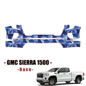 2019-2021 GMC Sierra 1500 Base Precut Paint Protection Kit – Front Bumper