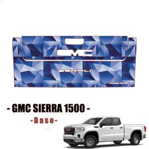 2019 – 2021 GMC Sierra 1500 Base Paint Protection Kit (PPF) – Tailgate Assembly