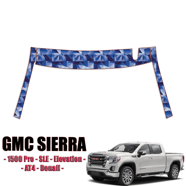 2022-2024 GMC Sierra 1500 Precut Paint Protection PPF Kit – A Pillars + Rooftop