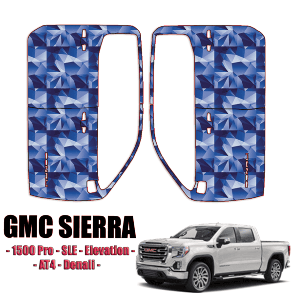 2022-2024 GMC Sierra 1500 Precut Paint Protection Kit (PPF) – Full Doors