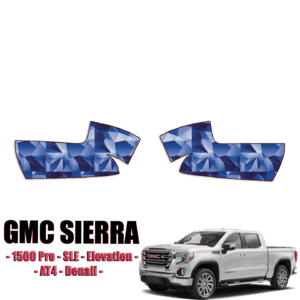 2022-2023 GMC Sierra 1500 Pro, SLE, Elevation, AT4, Denali Precut Paint Protection Kit (PPF) – Mirrors