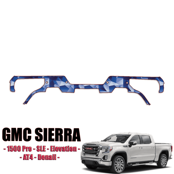 2022-2024 GMC Sierra 1500 Paint Protection PPF Film – Rear Bumper