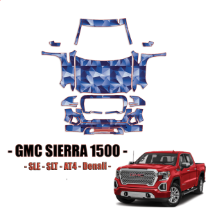 2019-2021 GMC Sierra 1500 PreCut Paint Protection Kit – Full Front