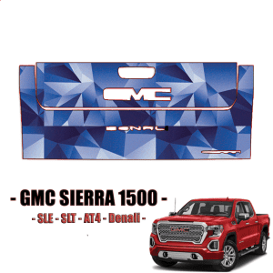 2019 – 2022 GMC Sierra 1500 Paint Protection Kit (PPF) – Tailgate Assembly