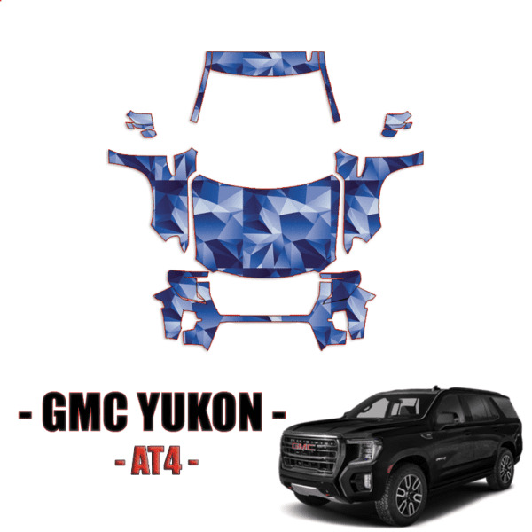 2021-2024 GMC Yukon AT4 Precut Paint Protection PPF Kit – Full Front