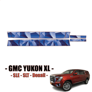 2021-2024 GMC Yukon XL Precut Paint Protection PPF Kit – Rocker Panels