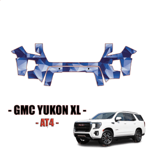 2021-2024 GMC Yukon XL-AT4 Precut Paint Protection PPF Kit – Front Bumper