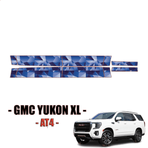 2021-2024 GMC Yukon XL-AT4 Precut Paint Protection PPF Kit – Rocker Panels