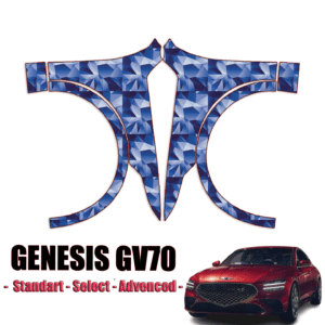2022-2023 Genesis GV70 – Standard, Select, Advanced Precut Paint Protection Kit – Full Front Fenders