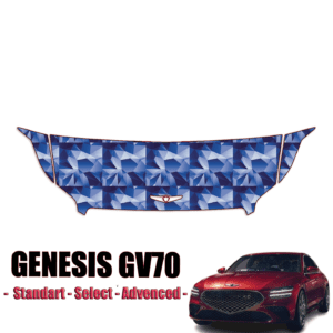 2022-2023 Genesis GV70 – Standard, Select, Advanced Precut Paint Protection Kit (PPF) – Partial Hood