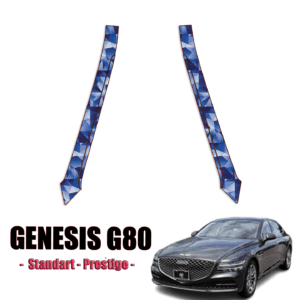 2021-2024 Genesis G80 – Standard, Prestige Paint Protection Kit – A Pillars + Rooftop